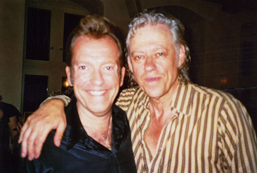 Lars Vegas mit Bob Geldorf