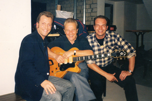 Lars Vegas mit Charlie Gracie und Andy Lee